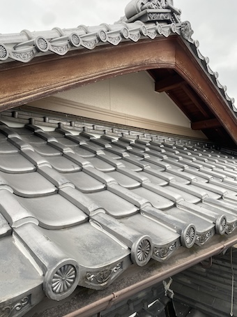 岡崎市　入母屋　瓦屋根　メンテナンス