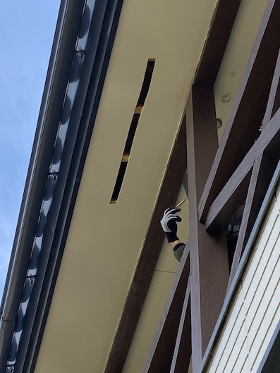 軒天　換気部材　開口部　小屋裏換気　暑さ対策　田原市