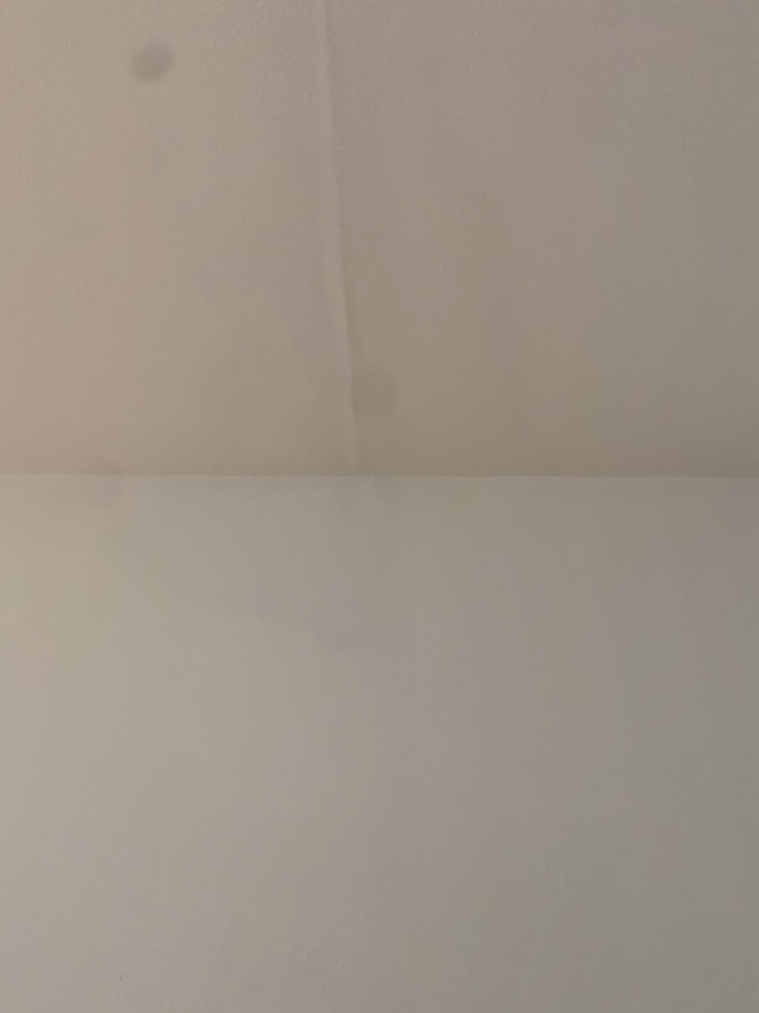 天井　シミ　雨漏り　室内