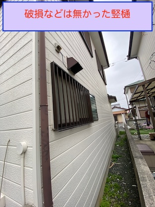 雨樋　詰まり　清掃　劣化