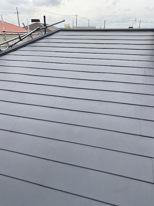 豊橋市　横暖ルーフ　屋根カバー工事