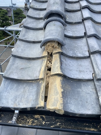 瓦　補修　風切丸