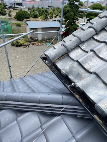 瓦　補修　風切丸