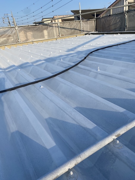 ダンネスト　SG化学　錆止め　関西ペイント　ザウルスEXⅡ　断熱塗料　高性能　豊橋市　屋根　外壁　塗装