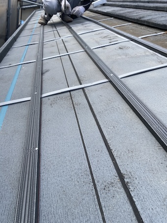 ルーフィング　瓦桟　下地　樹脂製