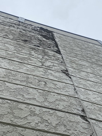 岡崎市　レオパレス　外壁　サイディング　反り　シーリング劣化　ベランダ