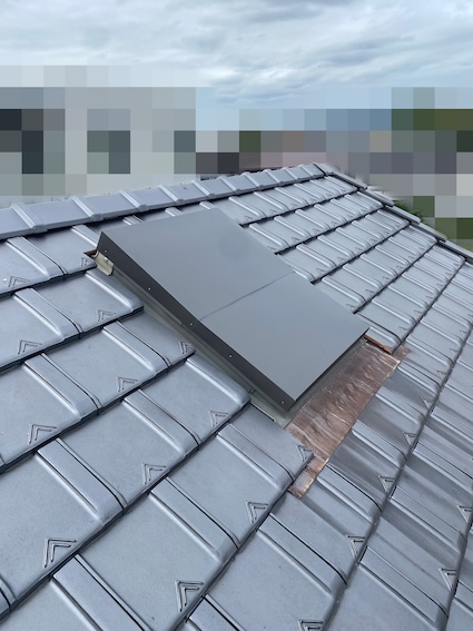 天窓　塞ぎ　ガルバリウム