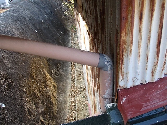 経年劣化で破損しがちな樋