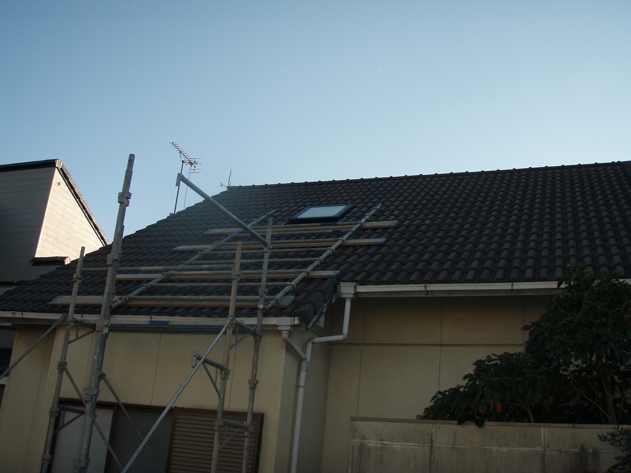 トップライト取付け完了