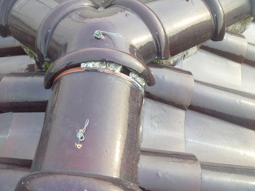 屋根　継ぎ手　劣化