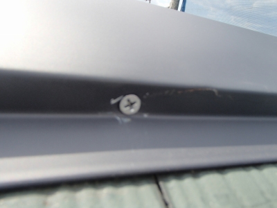 さいたま市桜区　棟板金修理　棟板金補修