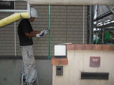 上尾市　外壁塗装　シーリング充填