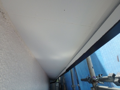さいたま市桜区　付帯塗装　軒天塗装