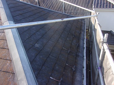 久喜市　屋根補修　棟板金設置