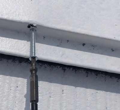 さいたま市西区　棟板金工事　棟板金設置