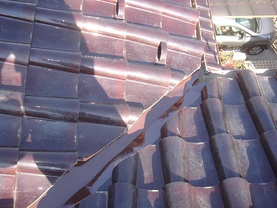 さいたま市北区　漆喰補修　漆喰工事