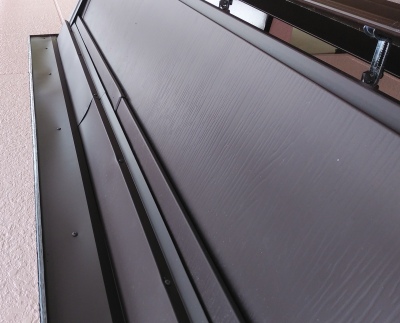 川越市　屋根葺き替え工事　雨樋交換