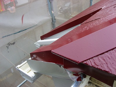 西区　屋根　塗装