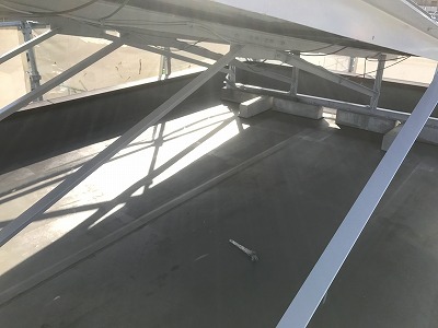 ふじみ野市　屋上防止加工