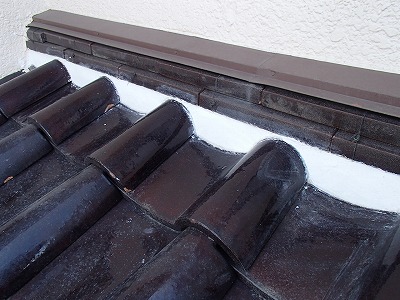 さいたま市北区　漆喰補修　漆喰工事