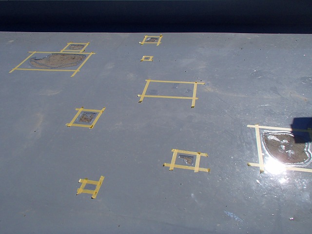 富士見市 ベランダ 補修箇所