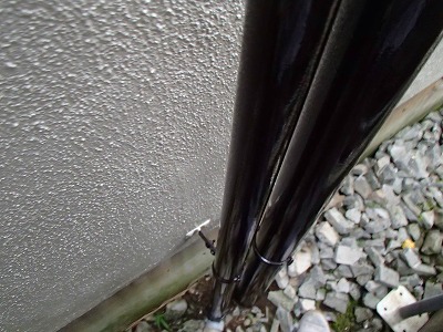 川口市　雨樋塗装