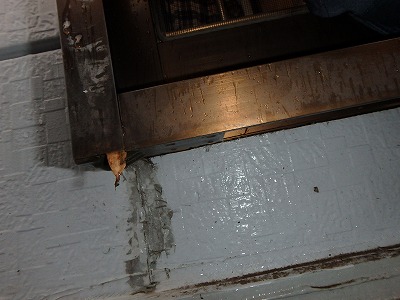 ふじみ野市　バルコニー　サッシ下