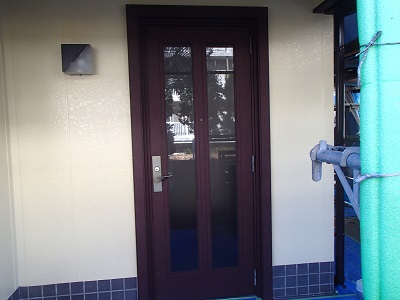 所沢市　ダイノックシート施工　外壁塗装　