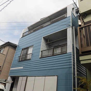 ふじみ野市　劣化した陸屋根のウレタン防水工事