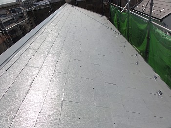 さいたま市　屋根塗装　下塗り