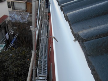 さいたま市緑区　雨樋工事