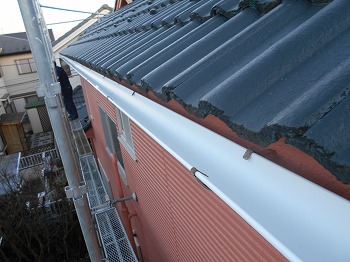さいたま市緑区　雨樋工事
