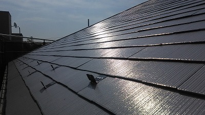 さいたま市緑区　屋根塗装　雪止め