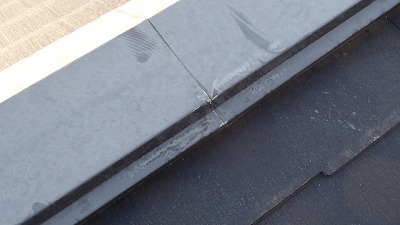 さいたま市中央区　棟板金補修　棟板金修理