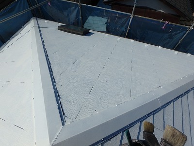 さいたま市北区　下塗り　ユメロックシーラー