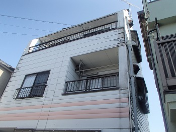 ふじみ野市　劣化した陸屋根のウレタン防水工事