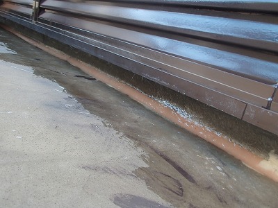 ベランダ立ち上り