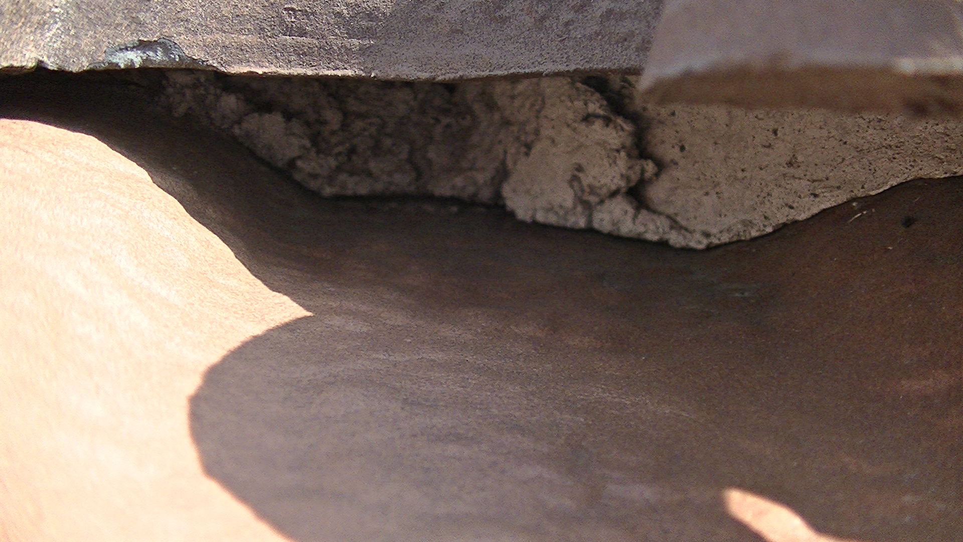 漆喰の欠け・剥離の兆候