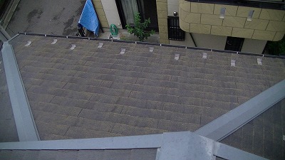 屋根 塗装前