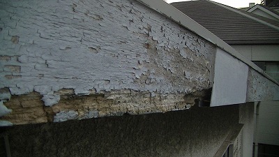 蕨市で付帯塗装 破風塗装