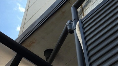 さいたま市中央区　軒天　雨染み