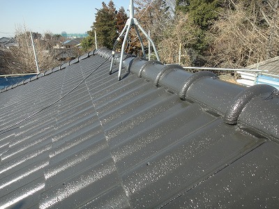 埼玉の屋根とそうしました