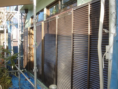 塗り替えした後