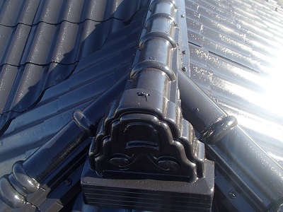 所沢市　屋根補修工事　瓦補修