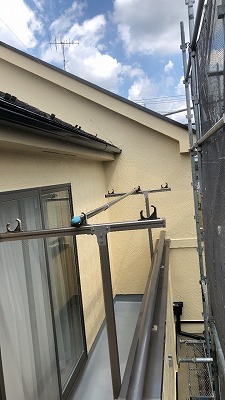 入間郡三芳町　ベランダ　防水工事