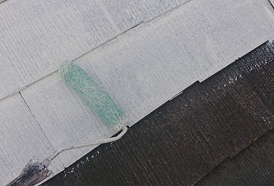 さいたま市大宮区　下塗り　屋根塗装