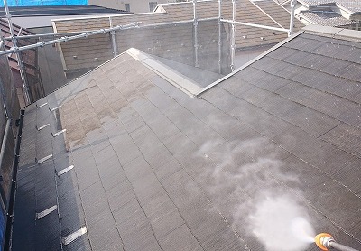 さいたま市大宮区　高圧洗浄　屋根