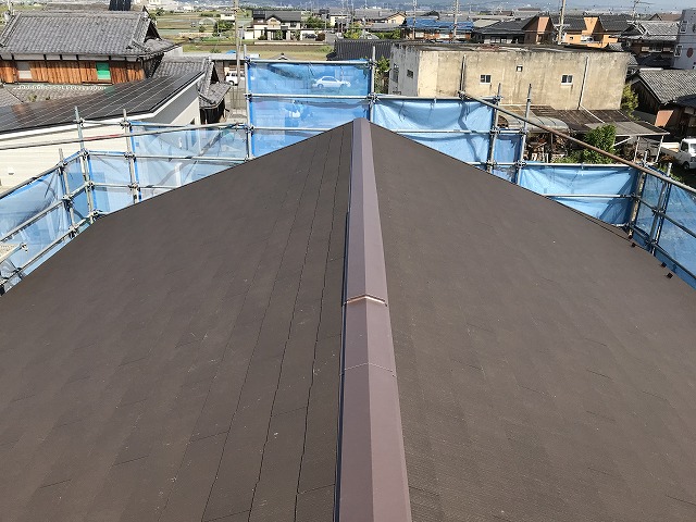 コロニアルグラッサ葺き替え完了