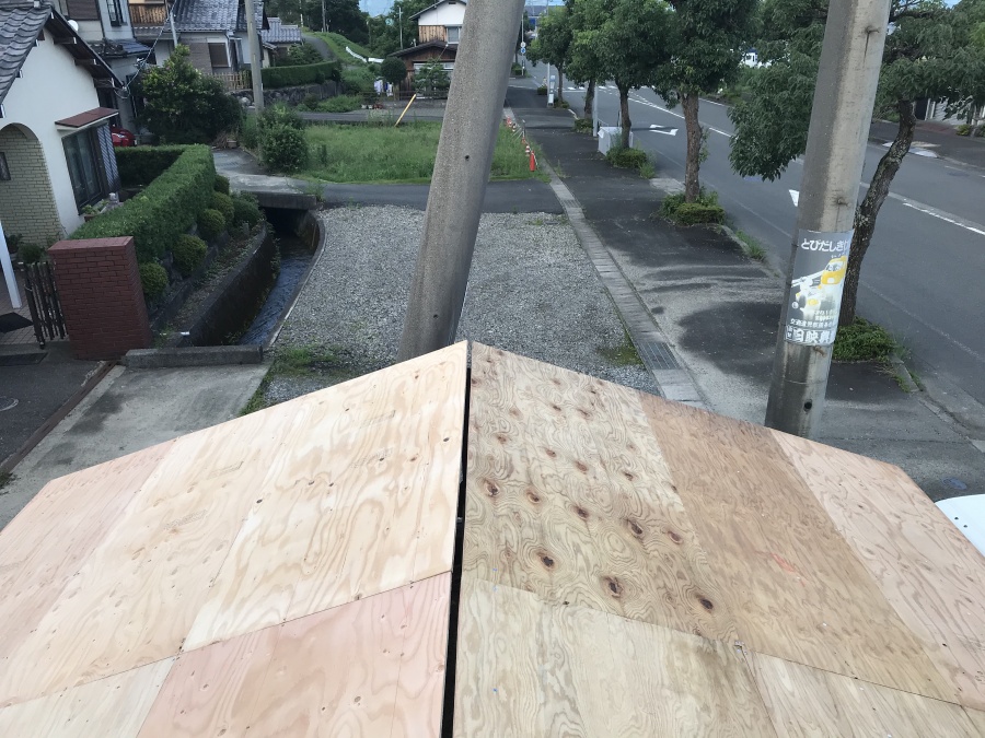 下地補強完了