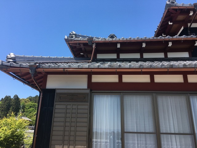 樋外れ現況